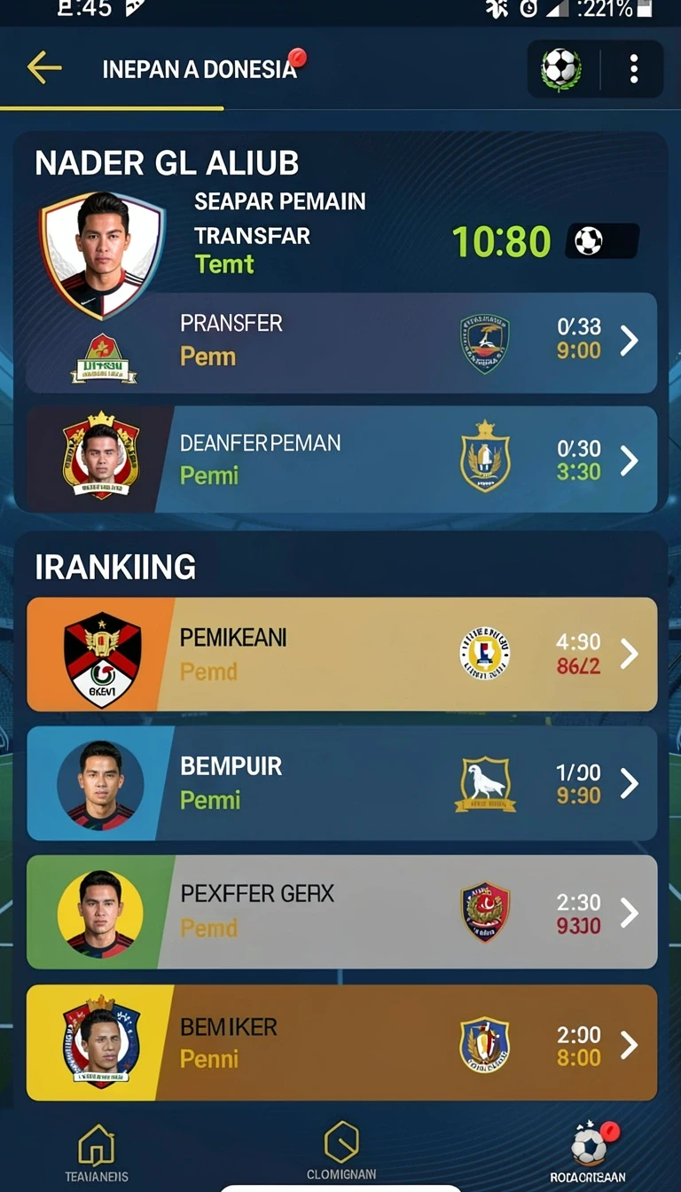 Tampilan utama aplikasi Aplikasi slot21 Resmi: Download dan Instalasi yang intuitif dan efisien.