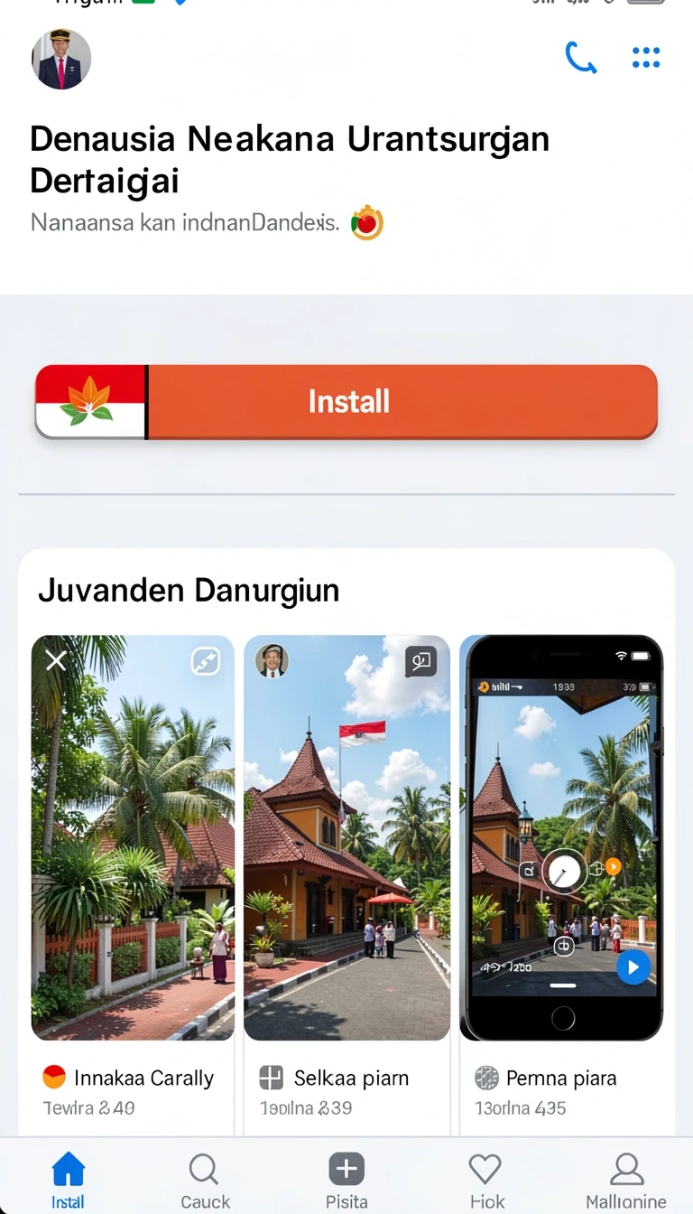 Tampilan utama aplikasi Aplikasi ppv99 Resmi: Download dan Instalasi yang intuitif dan efisien.