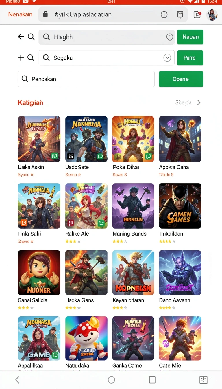 Tampilan utama aplikasi all303 Terbaru: Download APK Resmi dan Aman yang intuitif dan efisien.